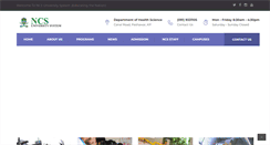 Desktop Screenshot of ncs.edu.pk