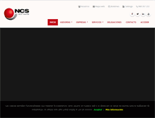Tablet Screenshot of ncs.es